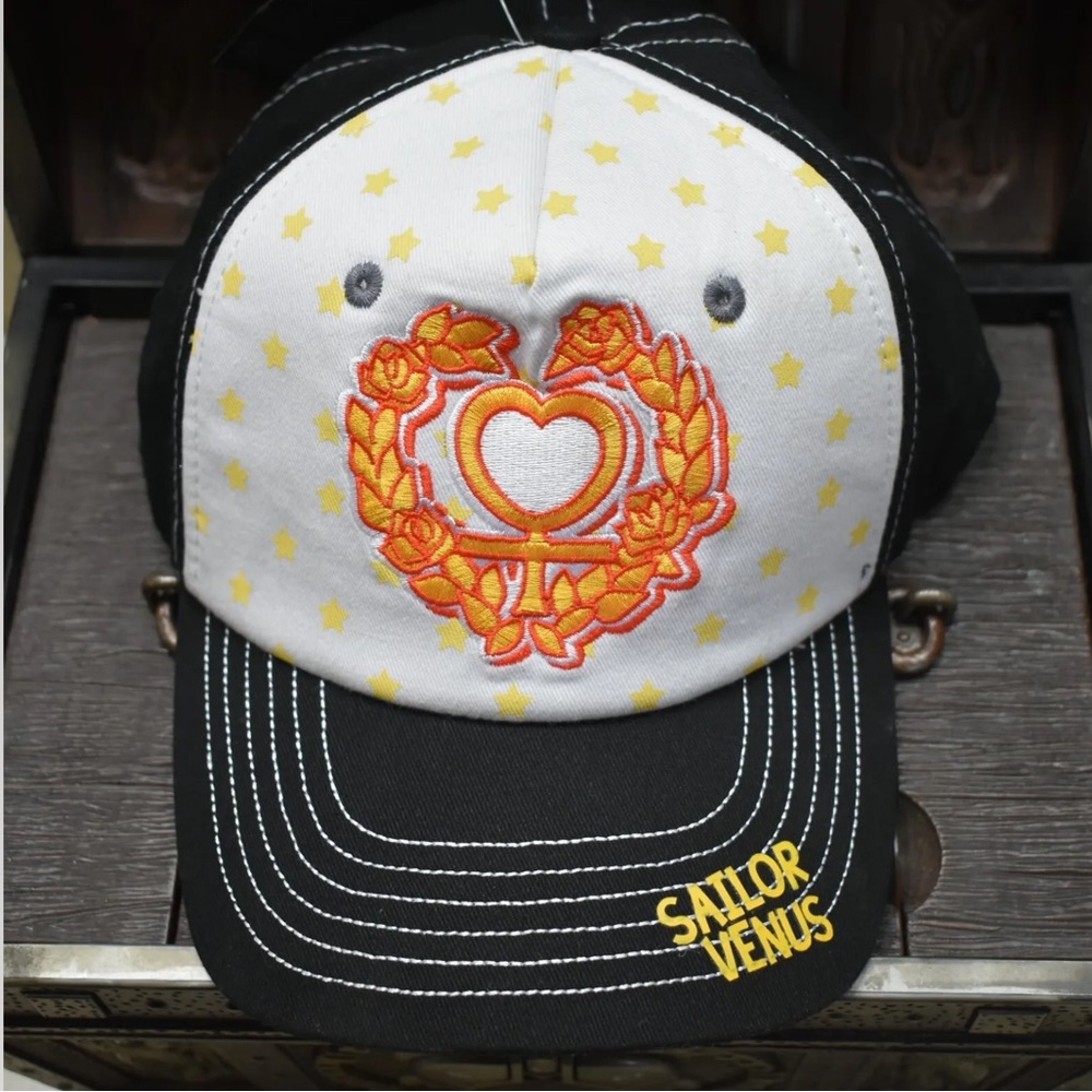 Sailor Moon Sailor Venus Symbol embroidered Logo Hat Cap unisex
